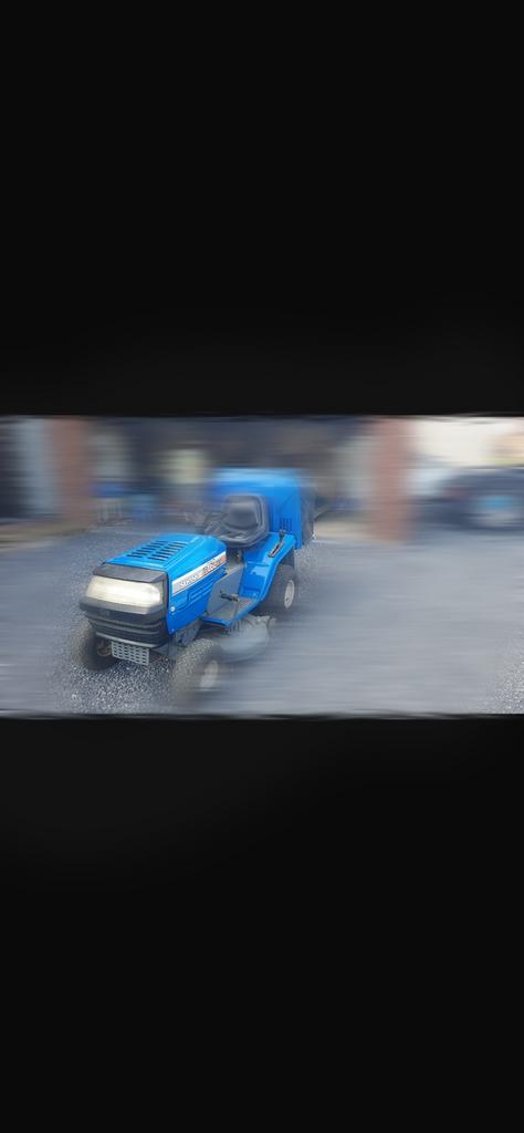 Tracteur tondeuse SENTAR a vendre, Enlèvement, Utilisé, Bac de ramassage, Moins de 90 cm
