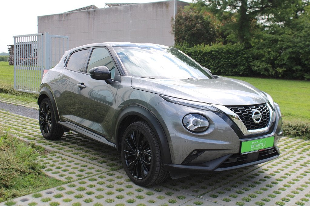 Nissan Juke Enigma Plus 114 DIG-T DCT (Automaat), Autos, Nissan, Argent ou Gris, Achat, Entreprise, Carnet d'entretien