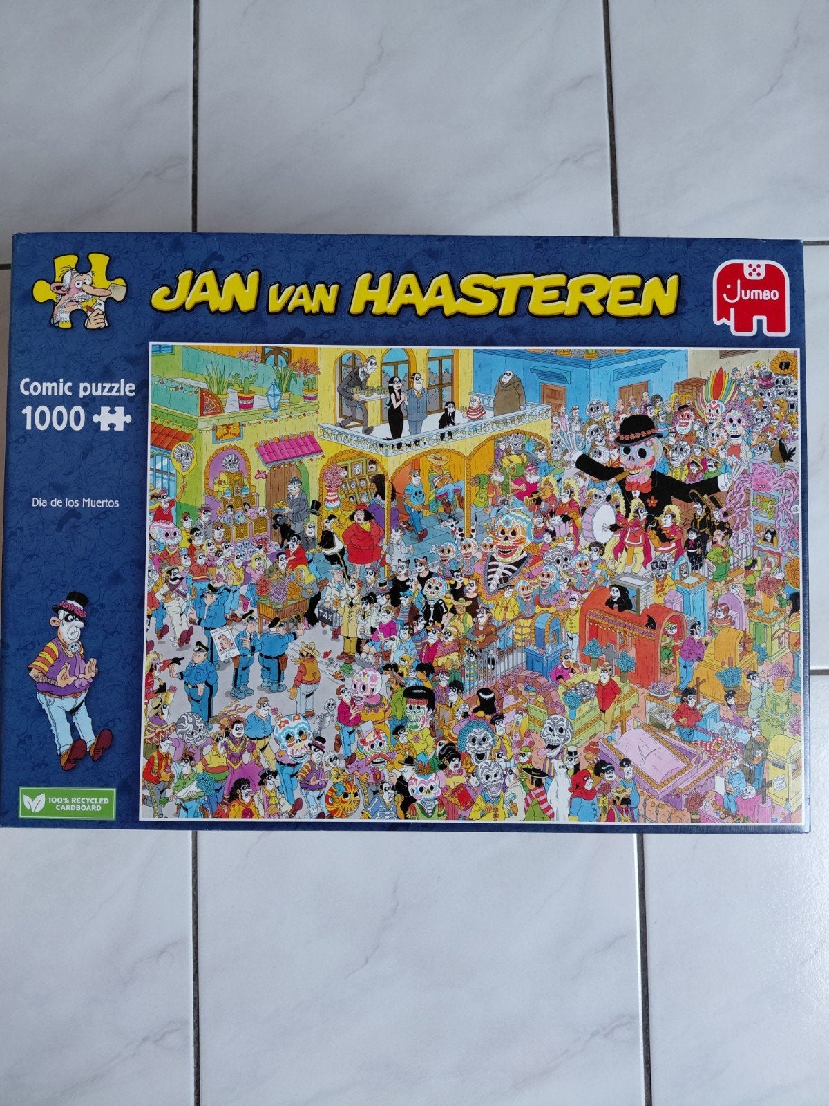4 puzzels van Jan van haasteren. 1000st, Ophalen