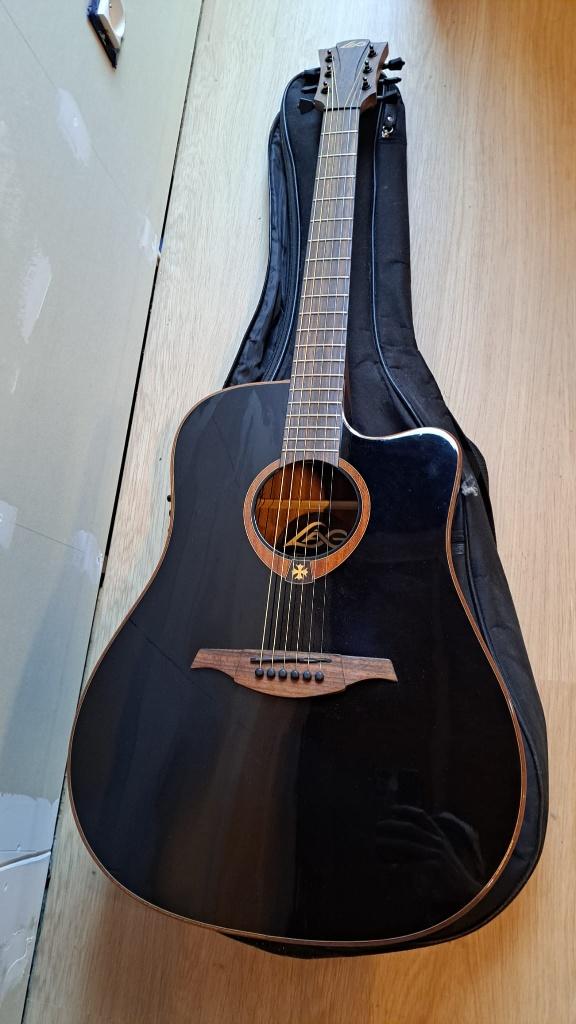 Guitare LAG (acoustique), Enlèvement ou Envoi, Comme neuf, Guitare classique ou espagnole