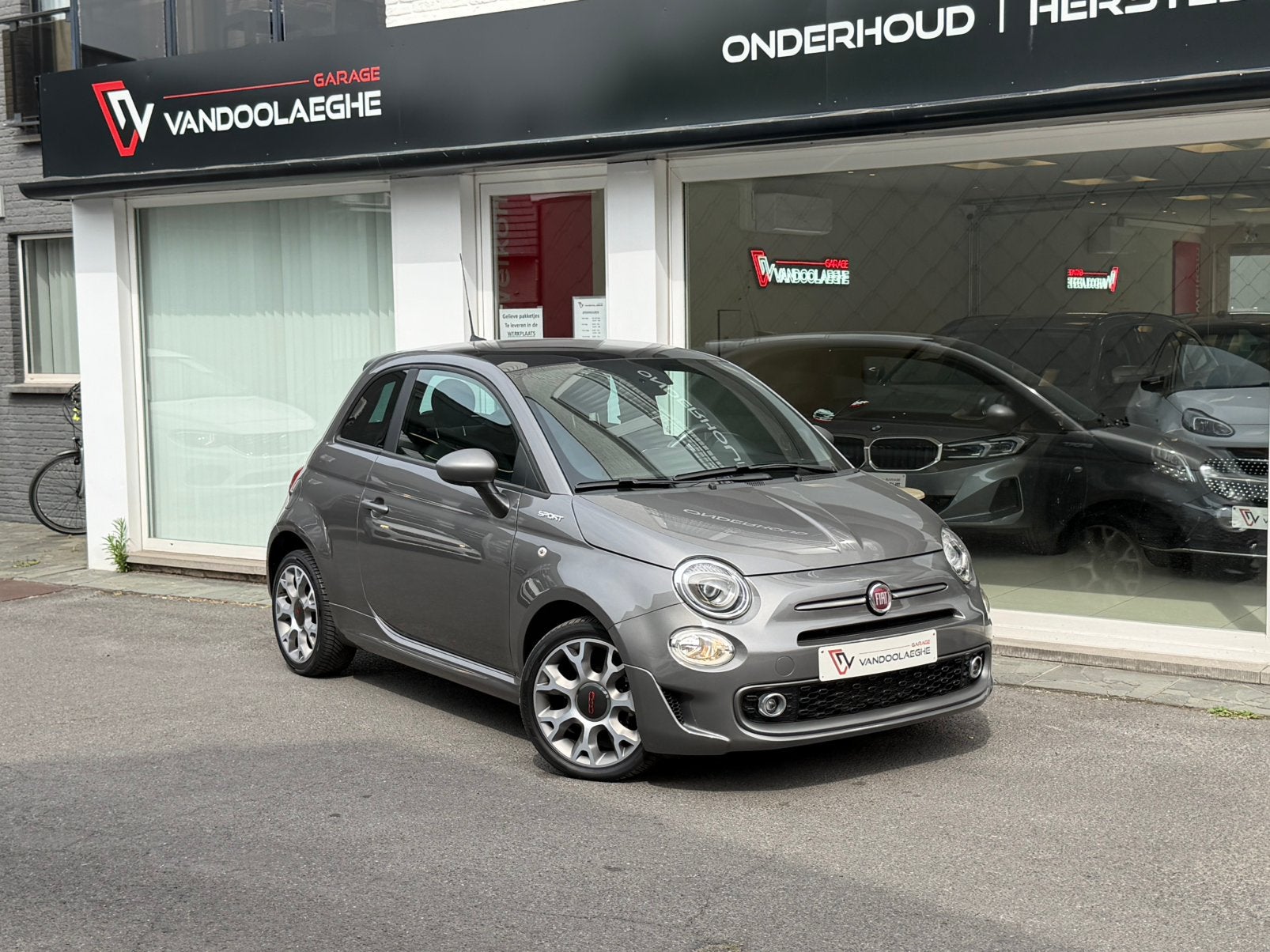 Fiat 500 1.0i Look sport - PDC - Aut. Climatisation, Argent ou Gris, Achat, Euro 6, Entreprise