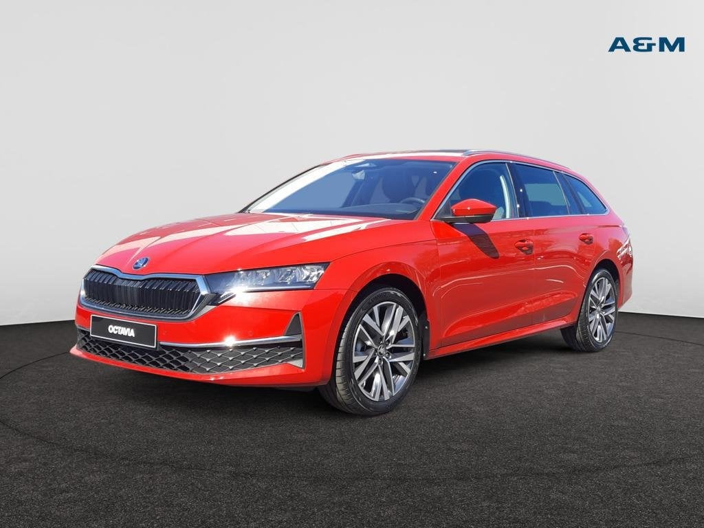 Skoda Octavia Combi Octavia Combi 1.5 TSI eTec MHEV Family D, Auto's, Skoda, Break, Octavia, 123 g/km, Rood