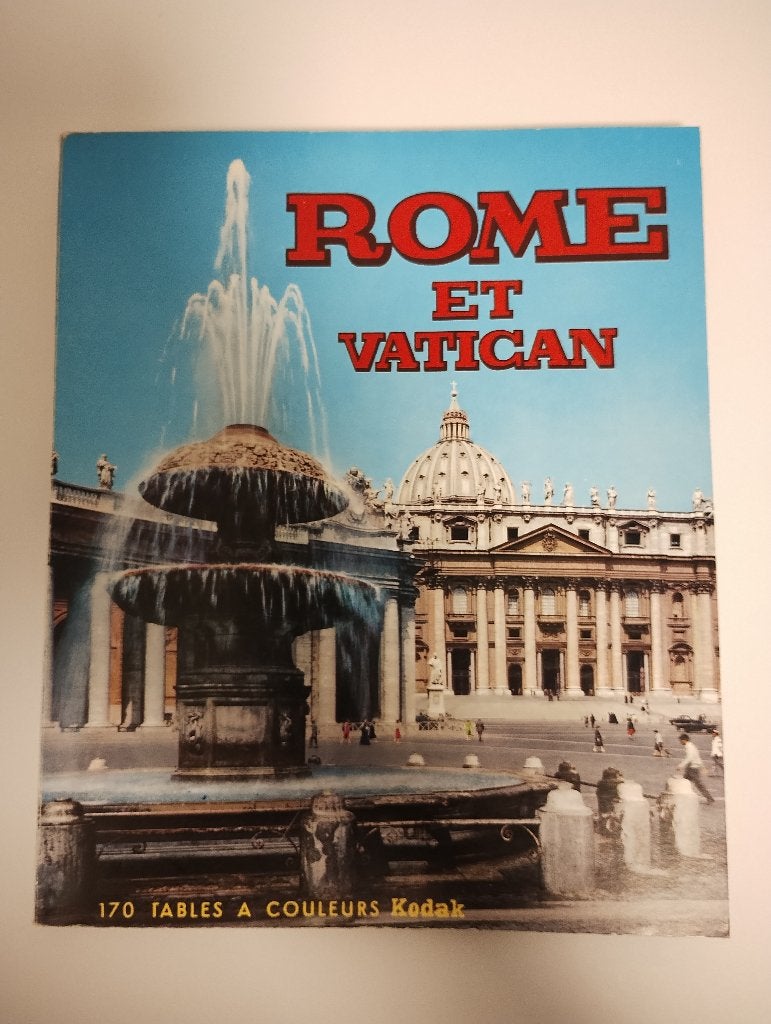 Rome et Vatican - 170 couleurs Kodak, Enlèvement ou Envoi, Comme neuf