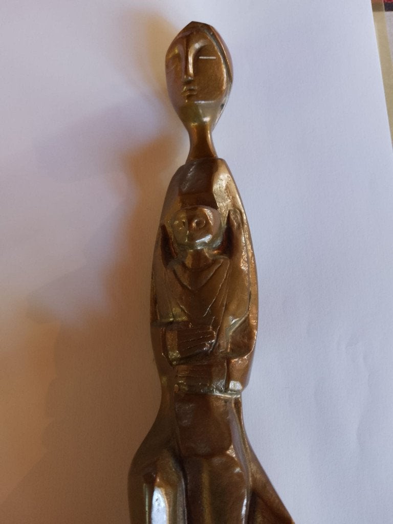 raf  verjans tongeren, Verzenden, Brutalistisch, Brons, 20 - 50 cm