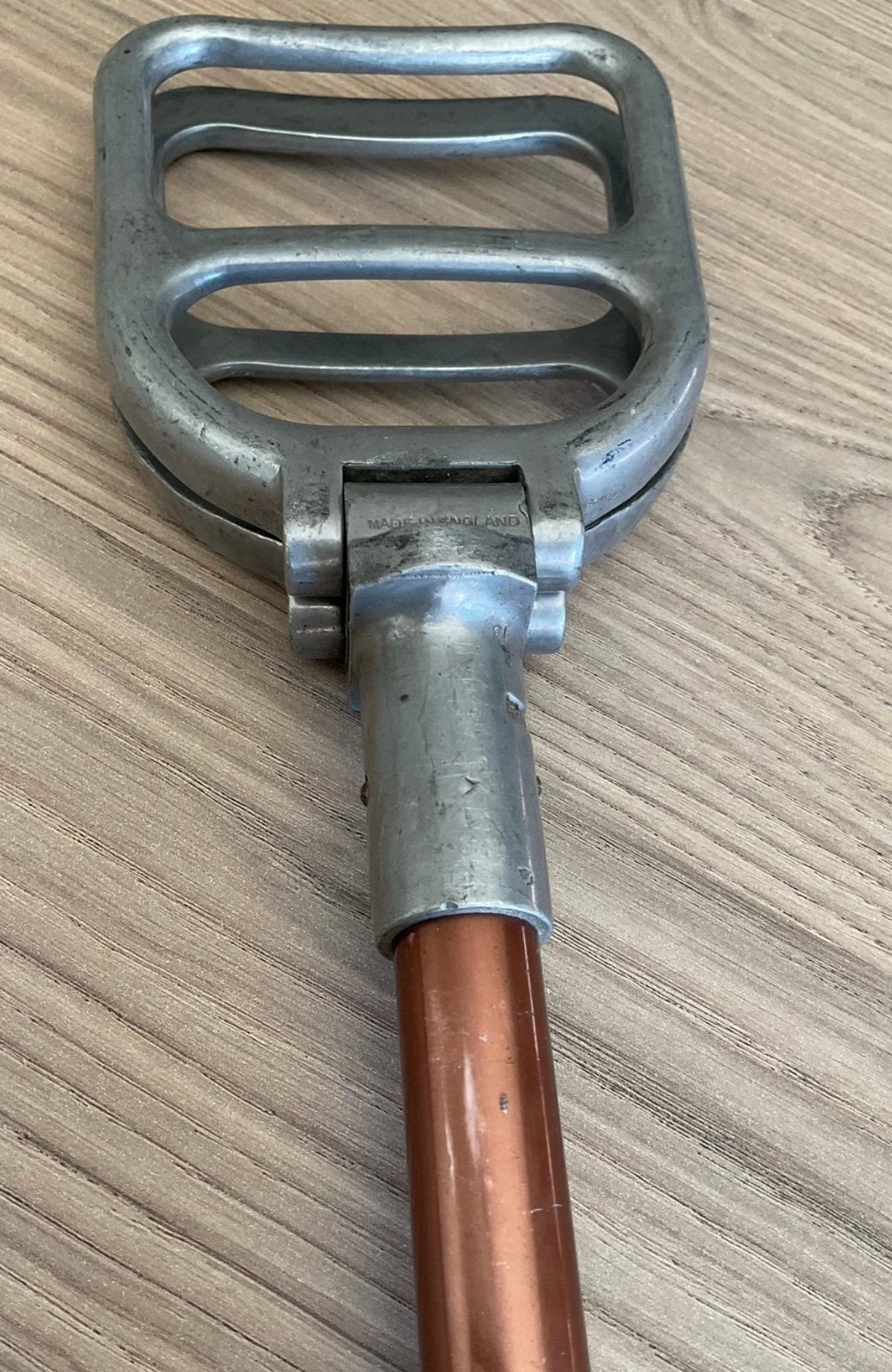 vintage wandel-jacht en zitstok in aluminium, Enlèvement ou Envoi, Utilisé