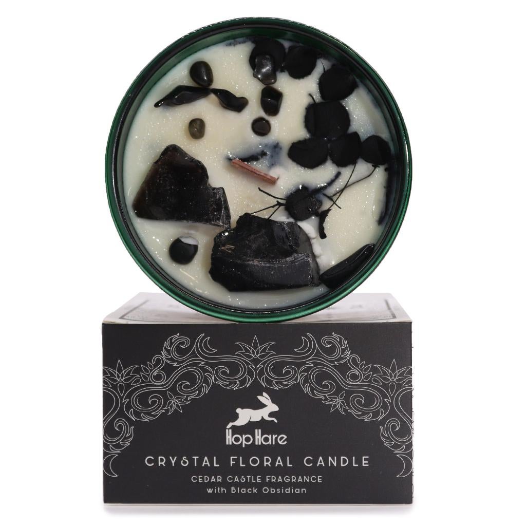 Bougie florale magique en cristal Hop Hare - Power, Maison & Meubles, Envoi, Neuf, Bougie