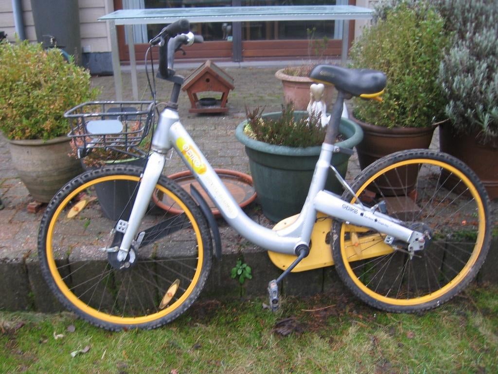 stadsfiets / kotfiets / stationsfiets / met volle banden, Aluminium, Enlèvement, Utilisé, Autres types
