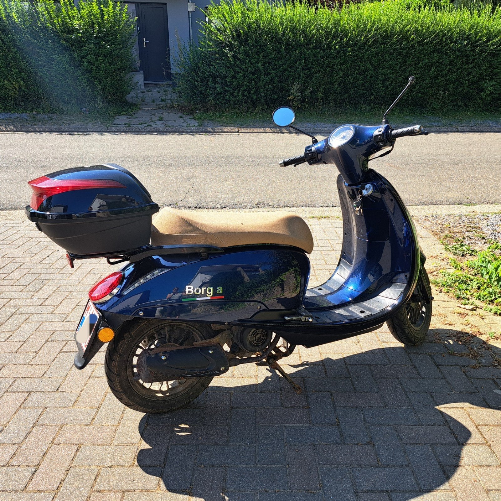 Scooter Neco Borgia 125cc peu km, Fietsen en Brommers, Snorfietsen en Snorscooters, Ophalen
