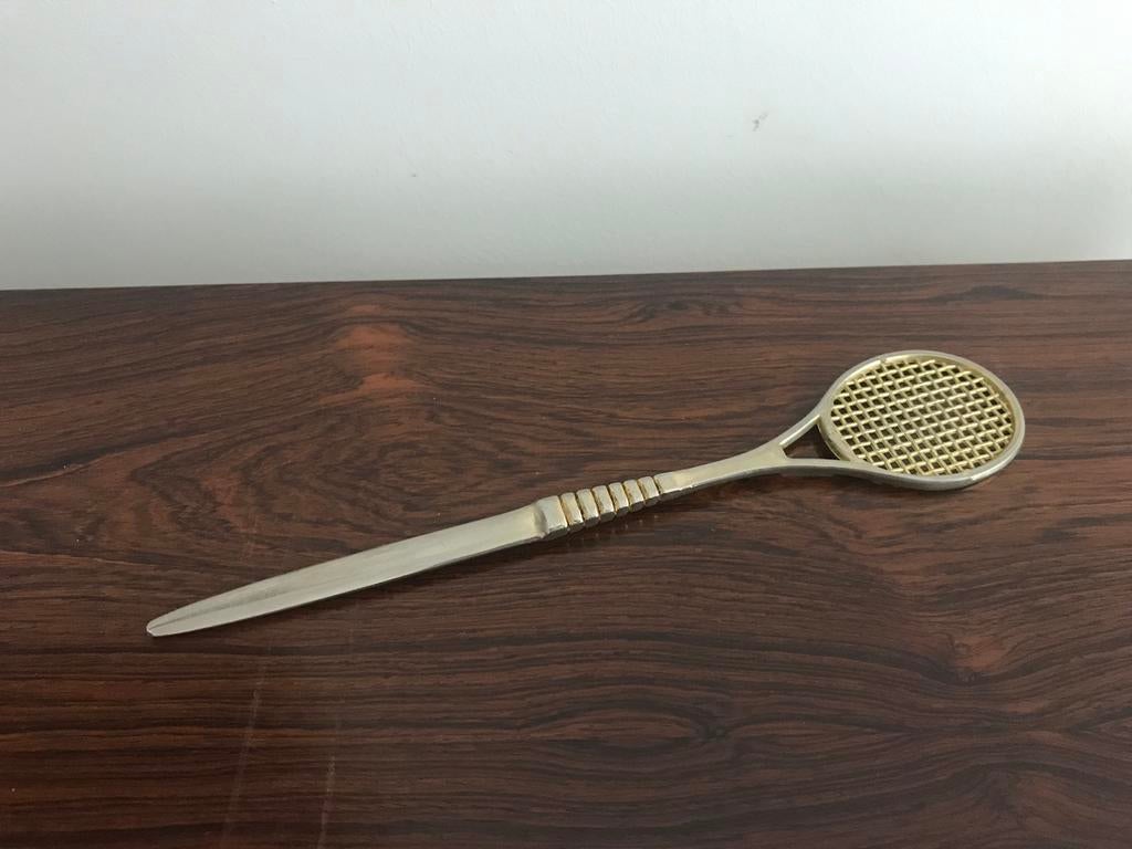 Envelop brieven opener briefopener tennis tennisracket, Verzamelen, Ophalen of Verzenden