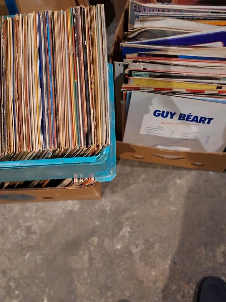 13 caisses de vinyles, Tickets & Billets