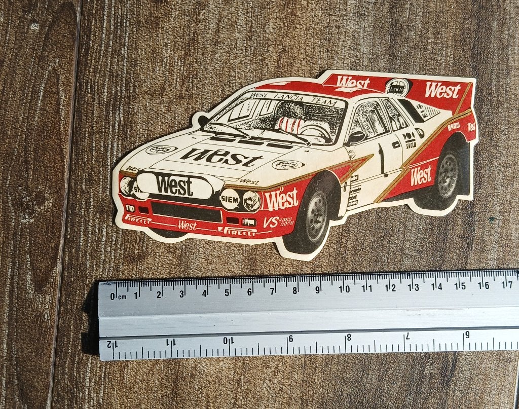 Rally ,sticker, Verzenden