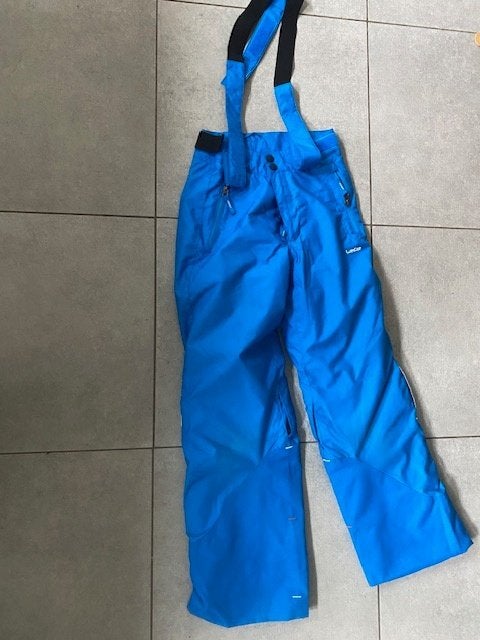 Mooie, felblauwe skibroek maat 10 jaar NIEUWSTAAT, Ophalen of Verzenden, Zo goed als nieuw, Kleding