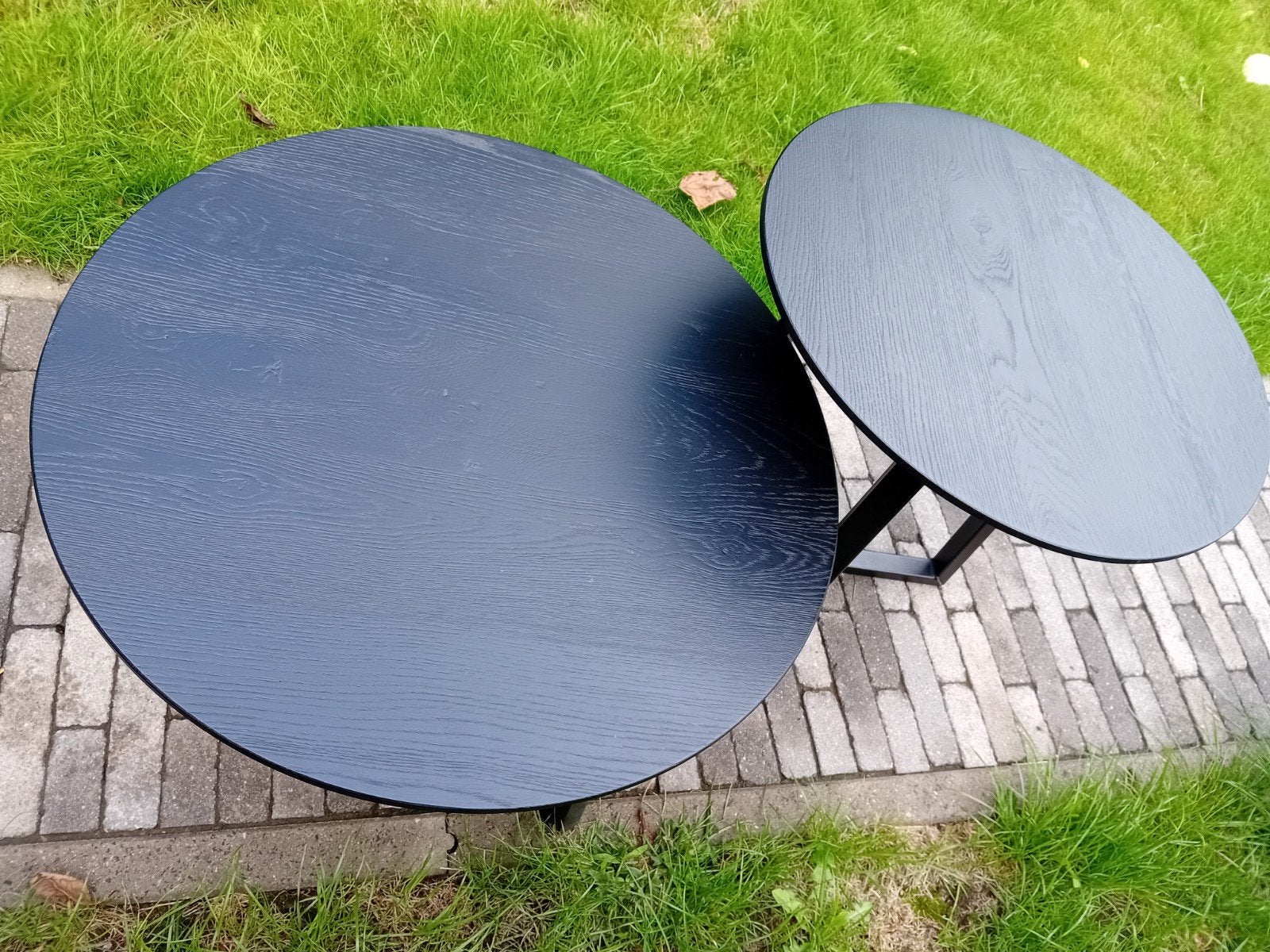 Salontafel set van 2 bij elkaar te passen., Huis en Inrichting, Tafels | Salontafels, Ophalen