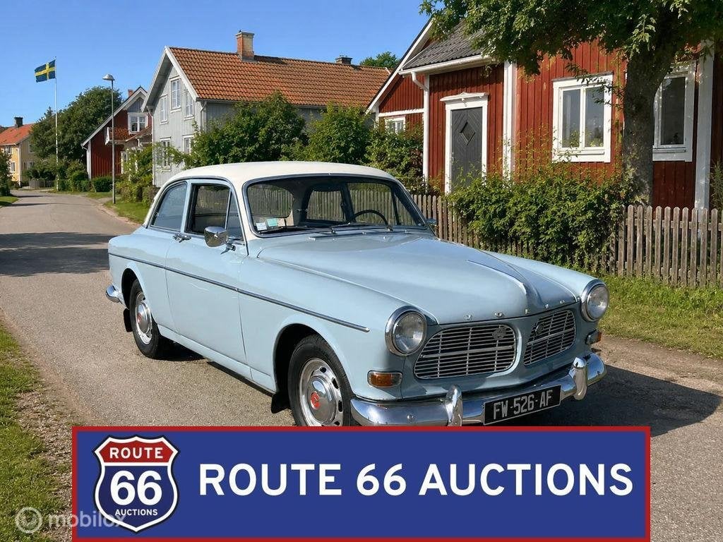 Volvo Amazon | 1965 | Route 66 Auctions, Zwart, Bedrijf, Handgeschakeld, Overige carrosserie