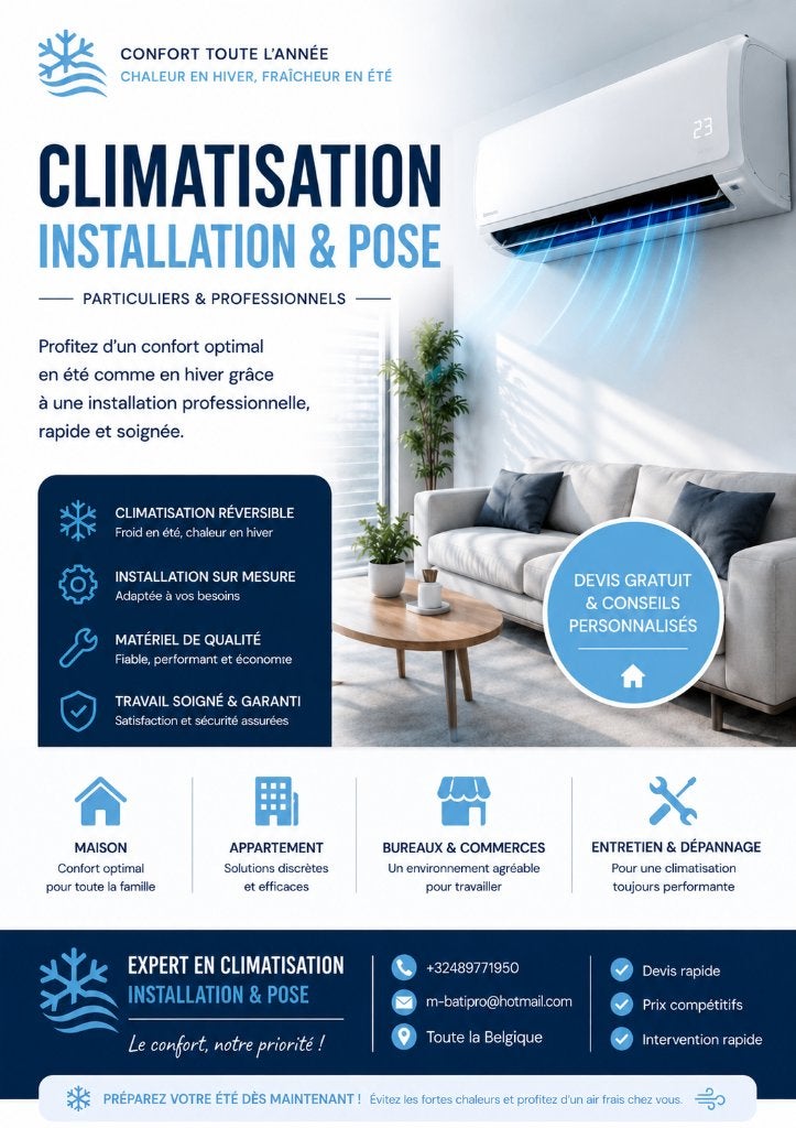 Installatie van airconditioning, Ophalen