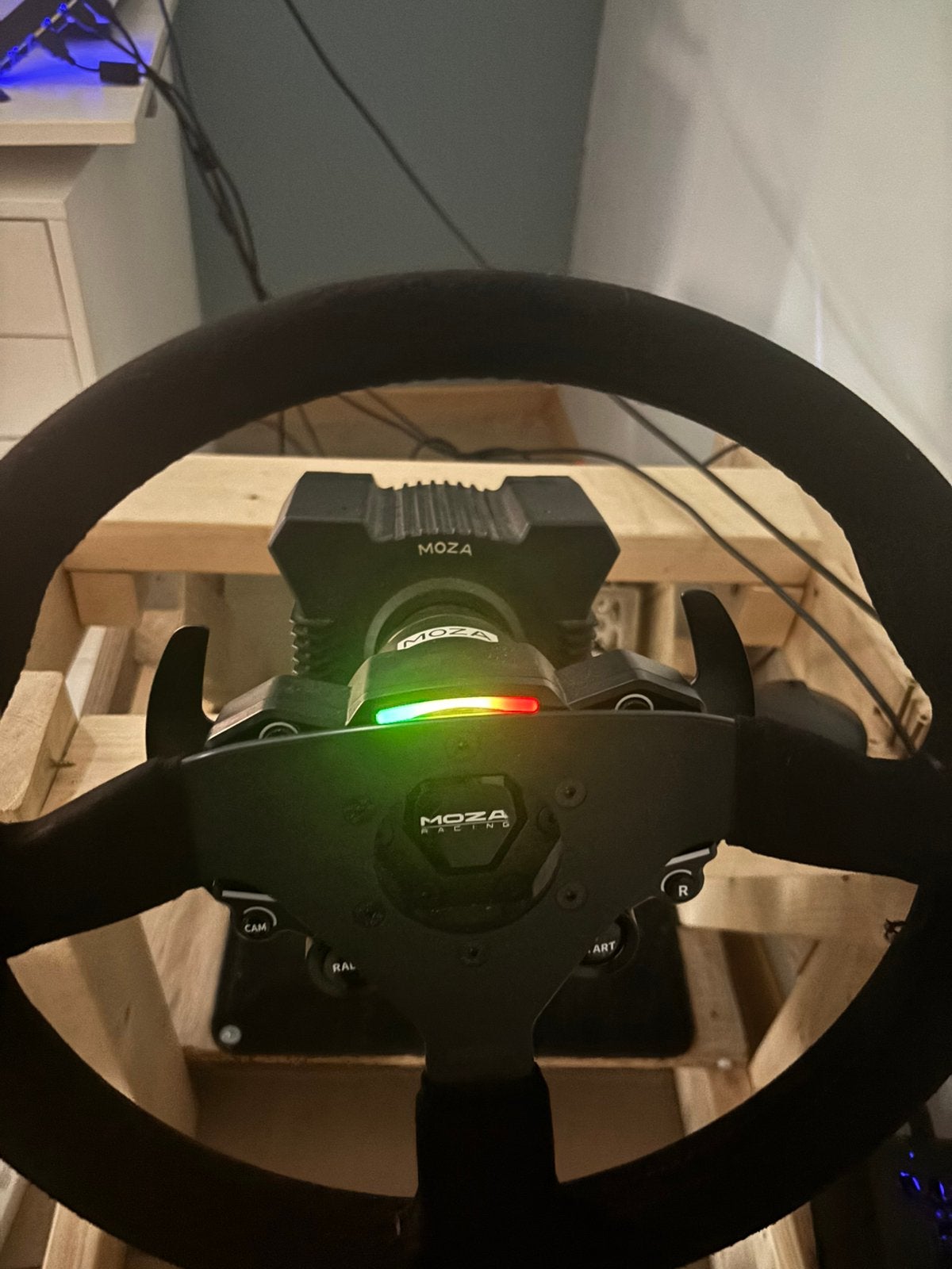 Complete Simrig – Moza R5 + Simsonn Pedalen, Games en Spelcomputers, Ophalen, Zo goed als nieuw