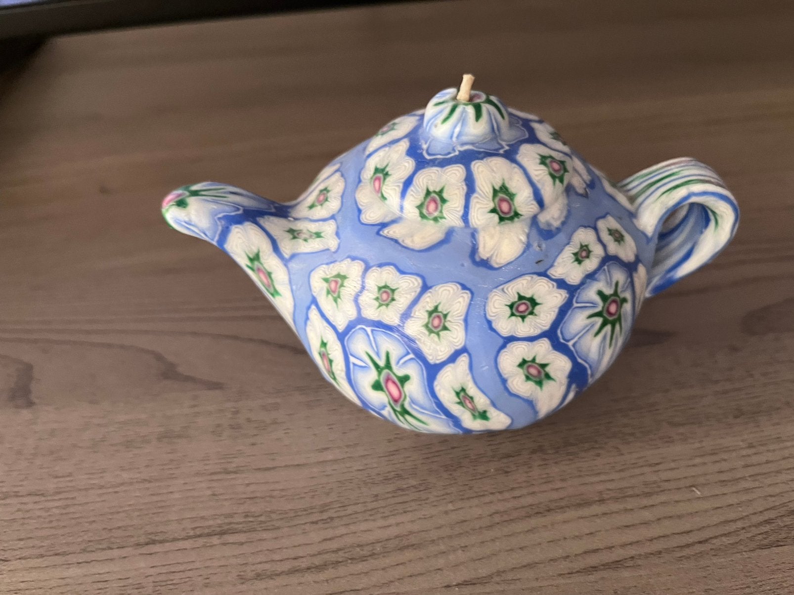 Vintage handgemaakte kaars, Ophalen