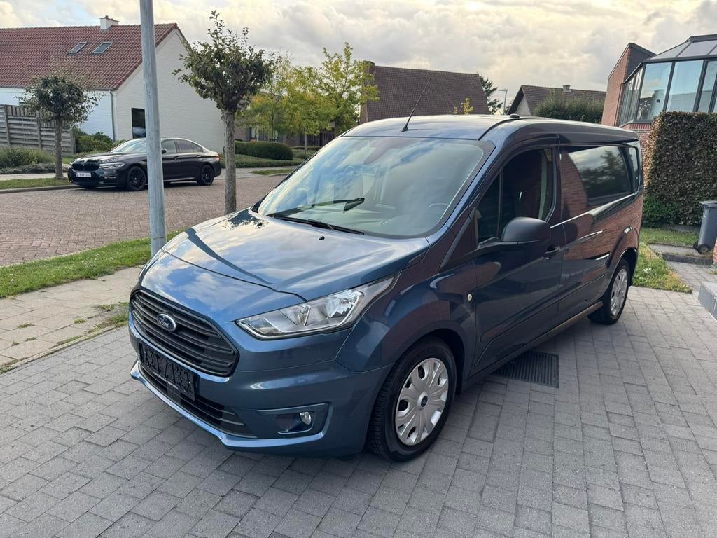 Ford Transit Connect 1.5 diesel Automaat, Auto's, Testrit aan huis, Stof, 170 g/km, Zwart