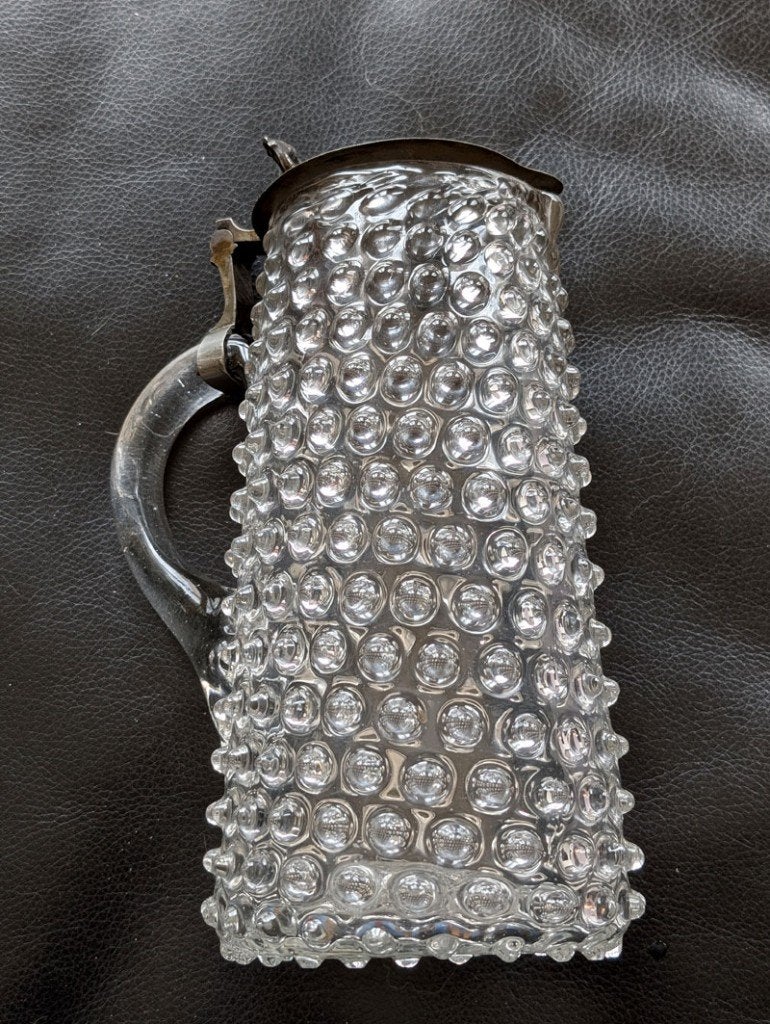 Karaf Luiks glas, Antiek en Kunst, Ophalen of Verzenden