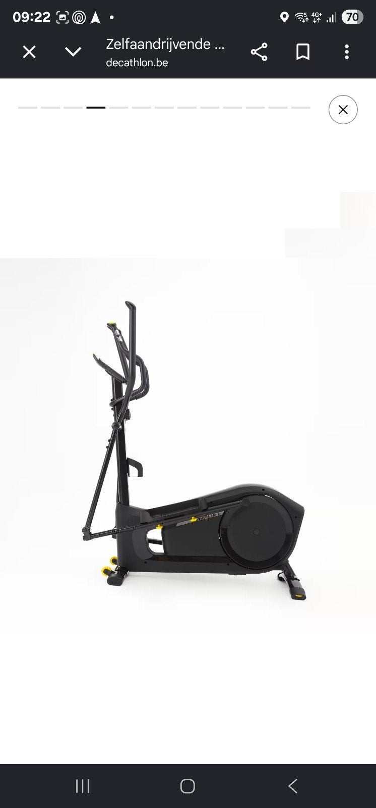 Crosstrainer, Ophalen, Crosstrainer
