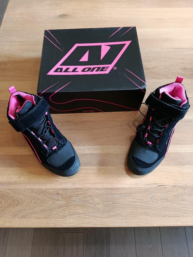 Baskets moto All One, Motoren, Kleding | Motorkleding, Laarzen, Dames, Kinderen, Tweedehands, Ophalen of Verzenden