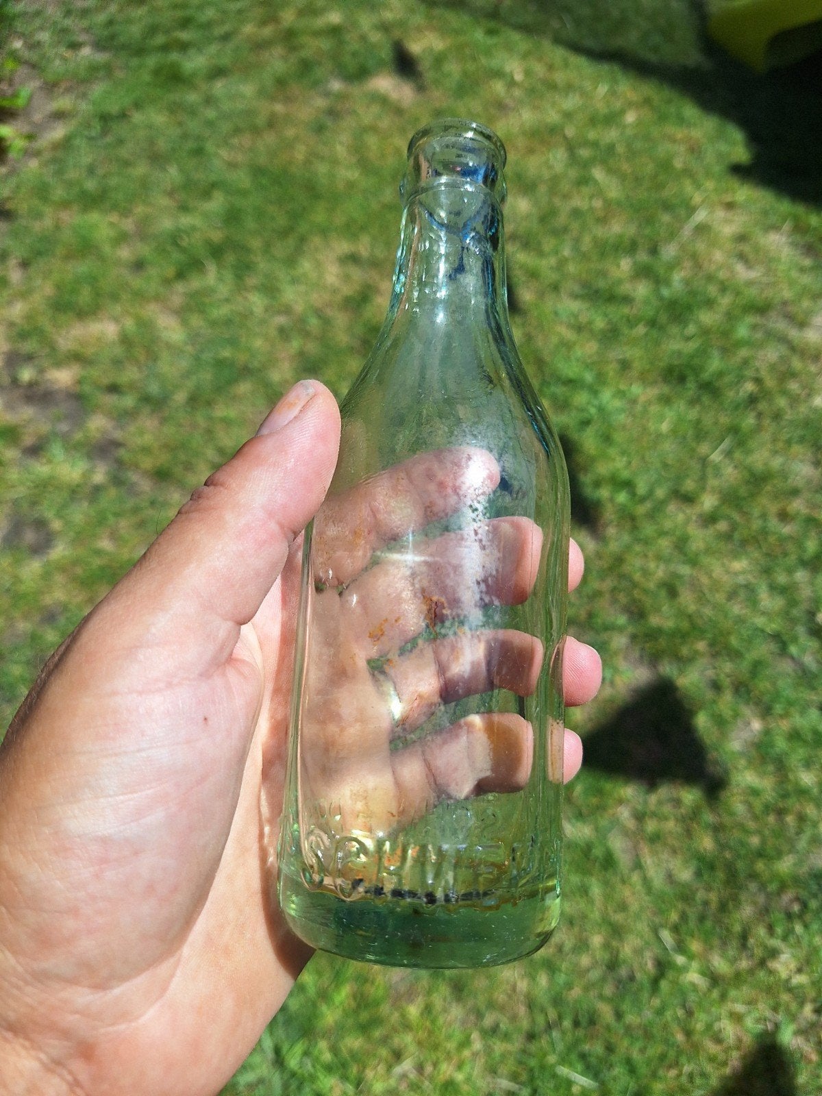 Schweppes flesje 1930, Enlèvement ou Envoi