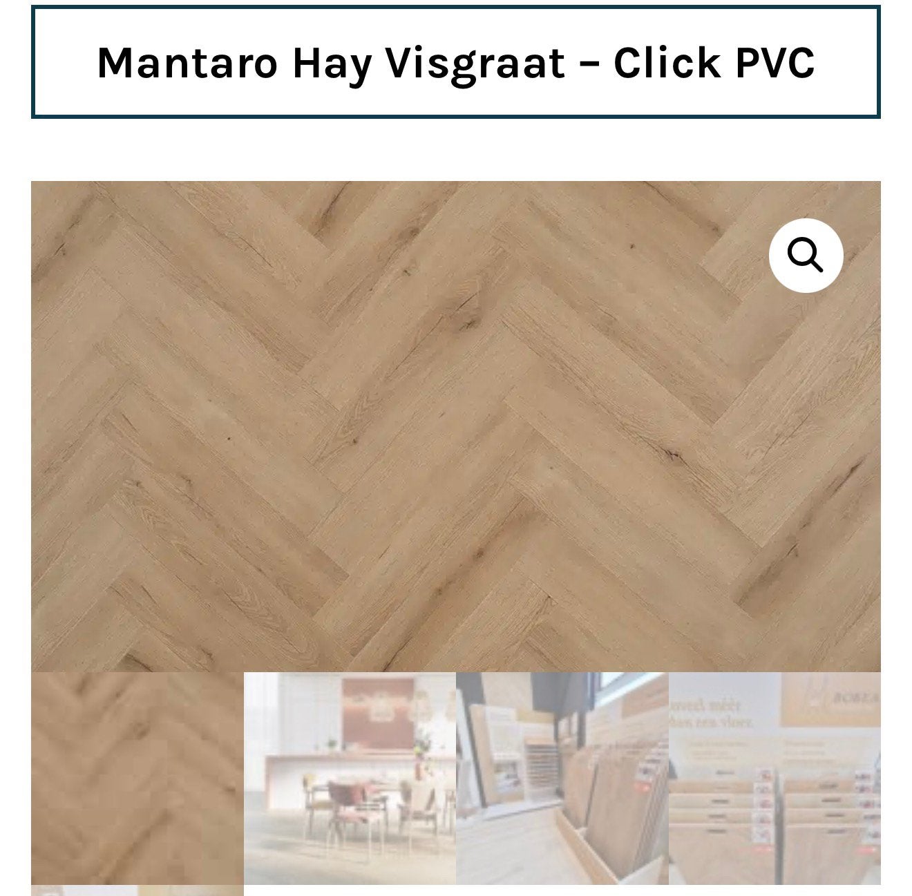 Montaro hay visgraat click vloer, Ophalen, 50 tot 150 cm, Nieuw, 10 m² of meer