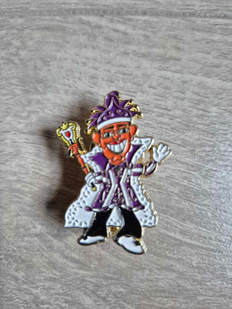 Pin Prins Carnaval Lede 2012, Verzamelen, Speldjes, Pins en Buttons, Ophalen of Verzenden
