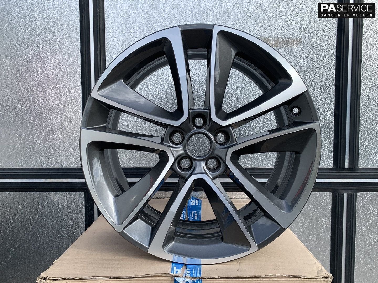 4x Demo Origineel Antraciet Gepolijst 19 inch Jaguar F Type, 19 inch, Gebruikt, Velg(en), -