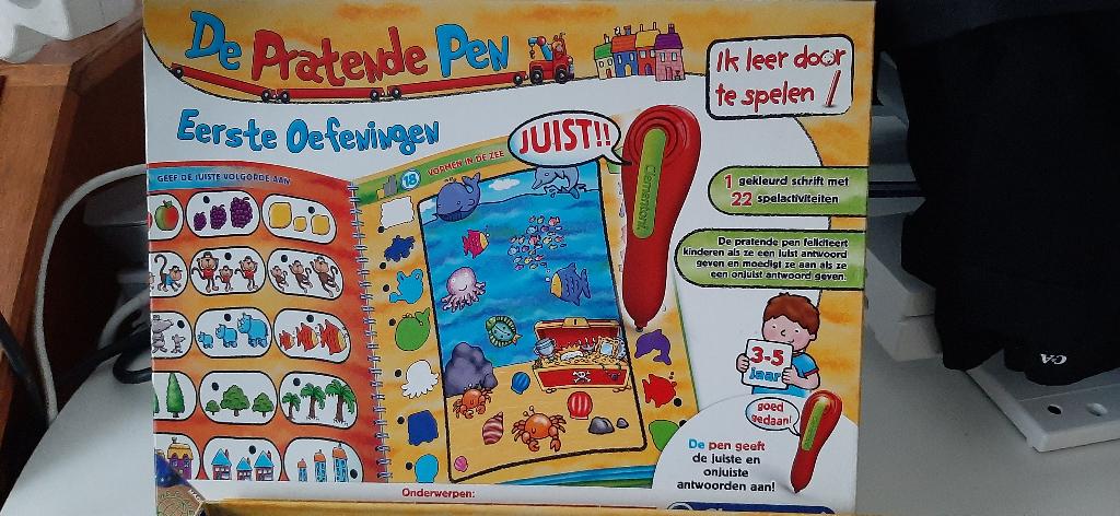 De pratende pen 3 - 5 jaar, Kinderen en Baby's, Ophalen, Zo goed als nieuw, Ontdekken, Met geluid