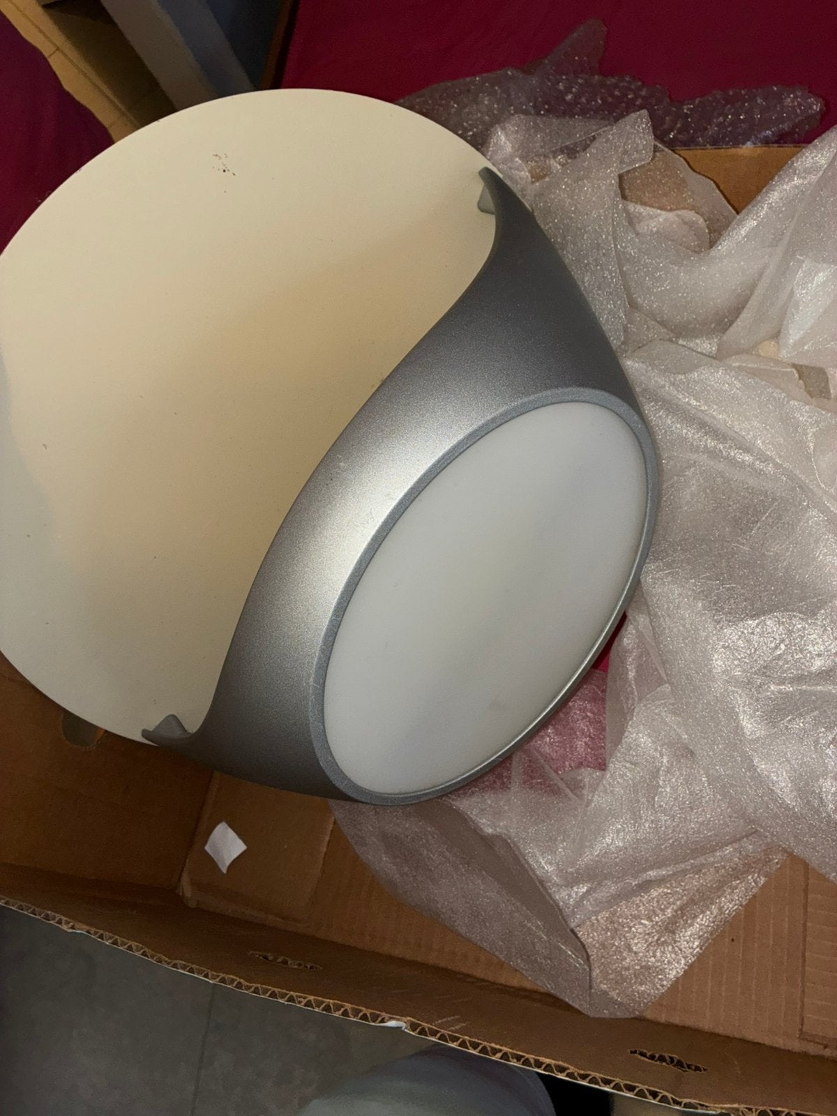 De Artemide Enea wandlamp, Enlèvement