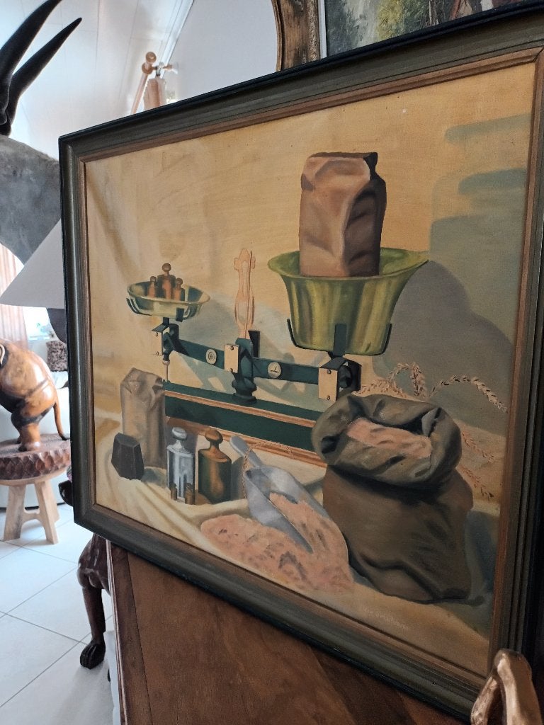 Schilderij leo smolders ,, Antiquités & Art, Art | Peinture | Classique, Autres sujets, Signé, Enlèvement, Toile