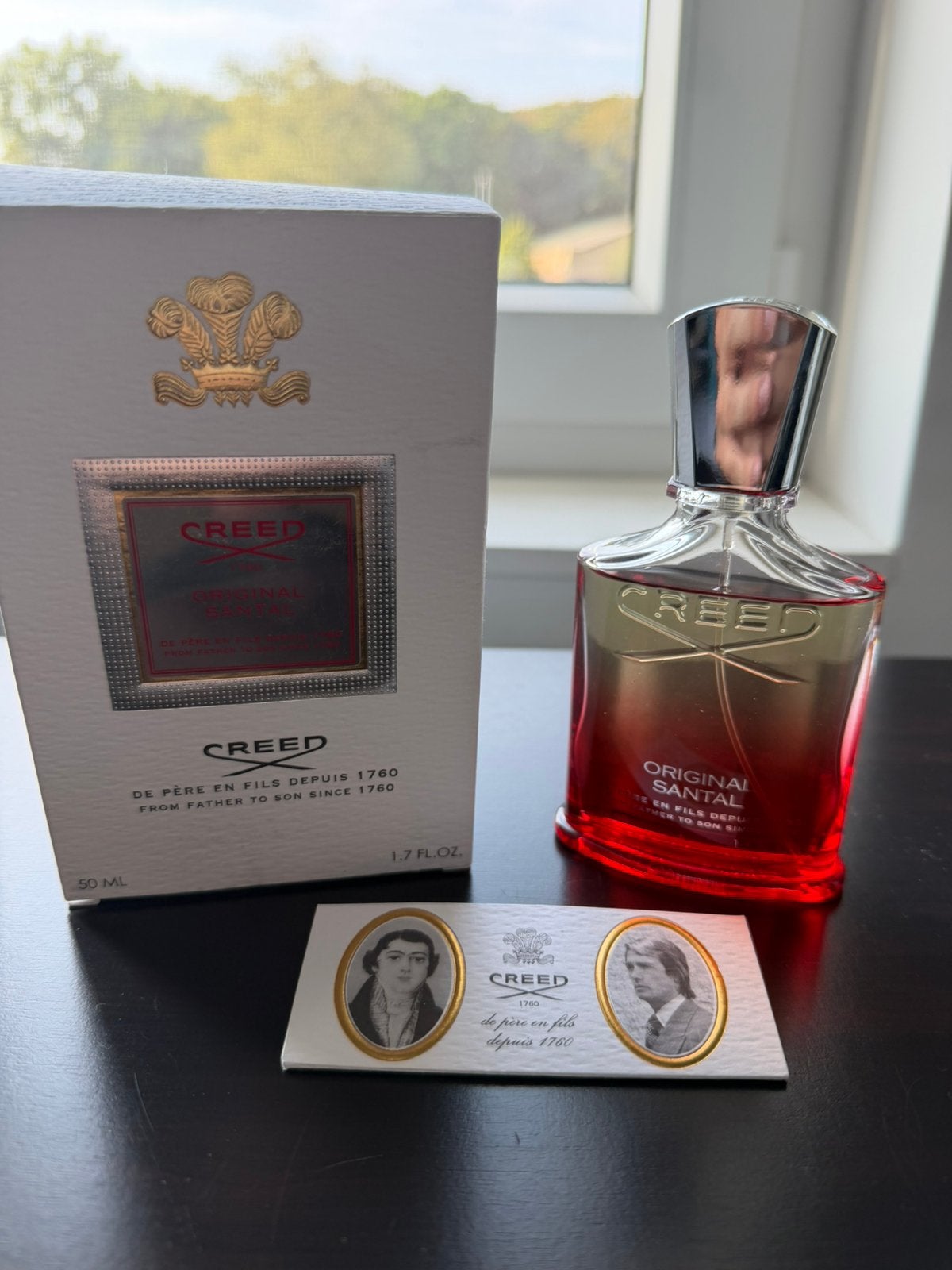 Creed Original Santal 50ml, Handtassen en Accessoires, Uiterlijk | Parfum, Ophalen of Verzenden, Zo goed als nieuw