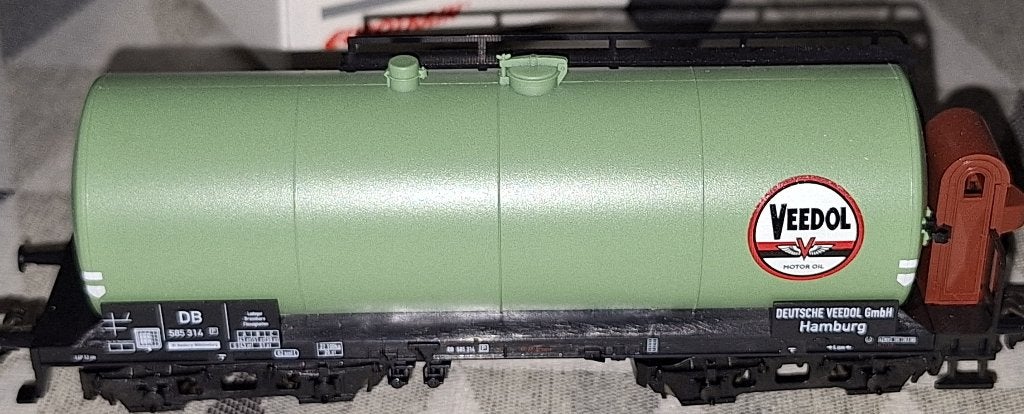 Märklin HO 46521 ketelwagen "Veedol" van de DB, Ophalen of Verzenden, Zo goed als nieuw, Wagon, Märklin