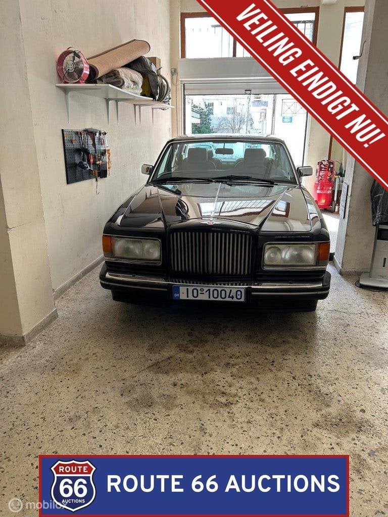 Bentley Turbo R | 1987 | Route 66 Auctions, Auto's, Zwart, Bedrijf, Handgeschakeld, Overige carrosserie