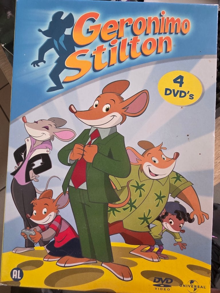 Geronimo stilton dvd box, Avontuur, Verzenden, Alle leeftijden, Tv-serie