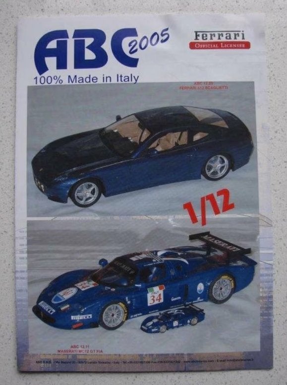 ABC Brianza folder, Boeken, Catalogussen en Folders, Ophalen of Verzenden, Zo goed als nieuw, Catalogus
