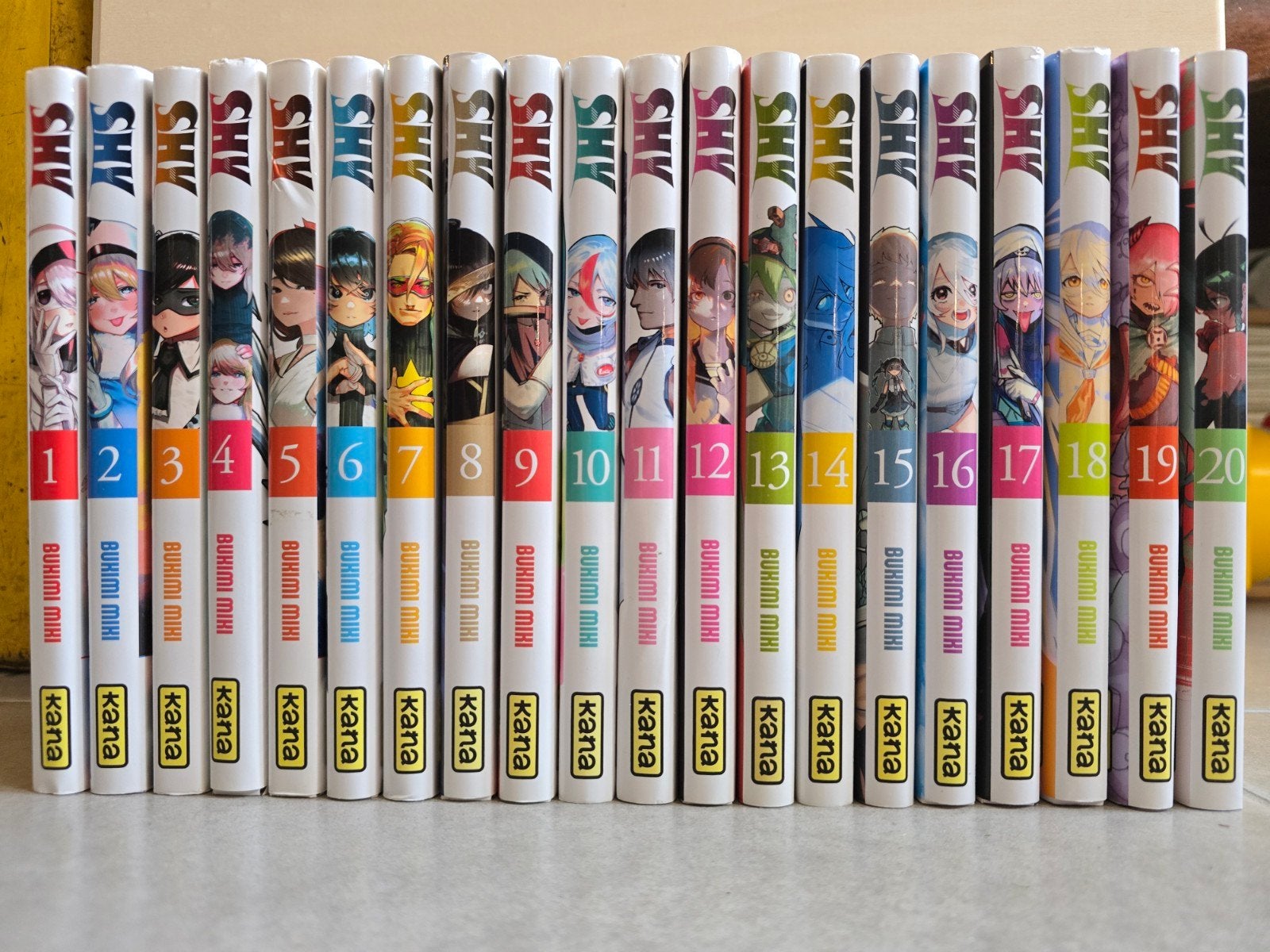 Manga SHY van 1 tot 20, Ophalen, Complete serie of reeks, Europa, Zo goed als nieuw