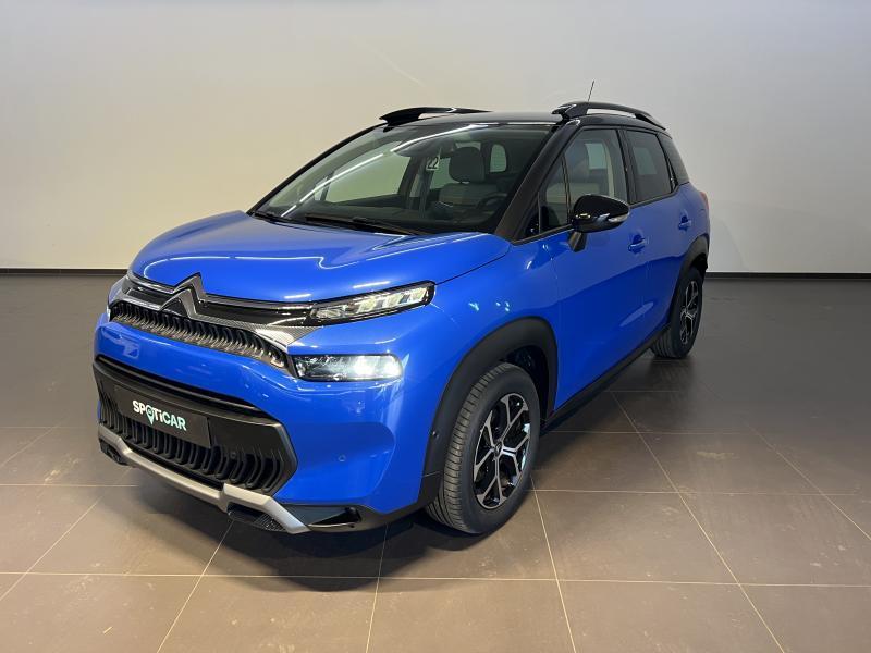 Citroen C3 Aircross Shine AUTOMATIQUE, Automaat, 1199 cc, Blauw, https://public.car-pass.be/vhr/260995fb-fa19-49e2-9d99-d8df310dfbbb
