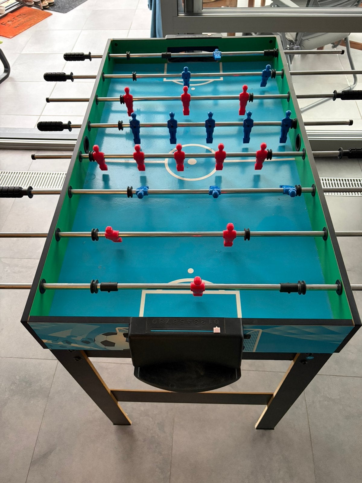 Voetbal en biljart spellentafel, Ophalen, Zo goed als nieuw