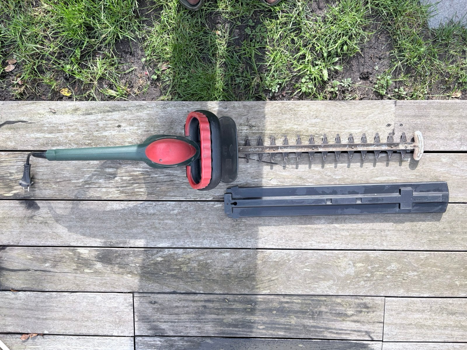 Metabo heggenschaar, Ophalen, Gebruikt, Accu