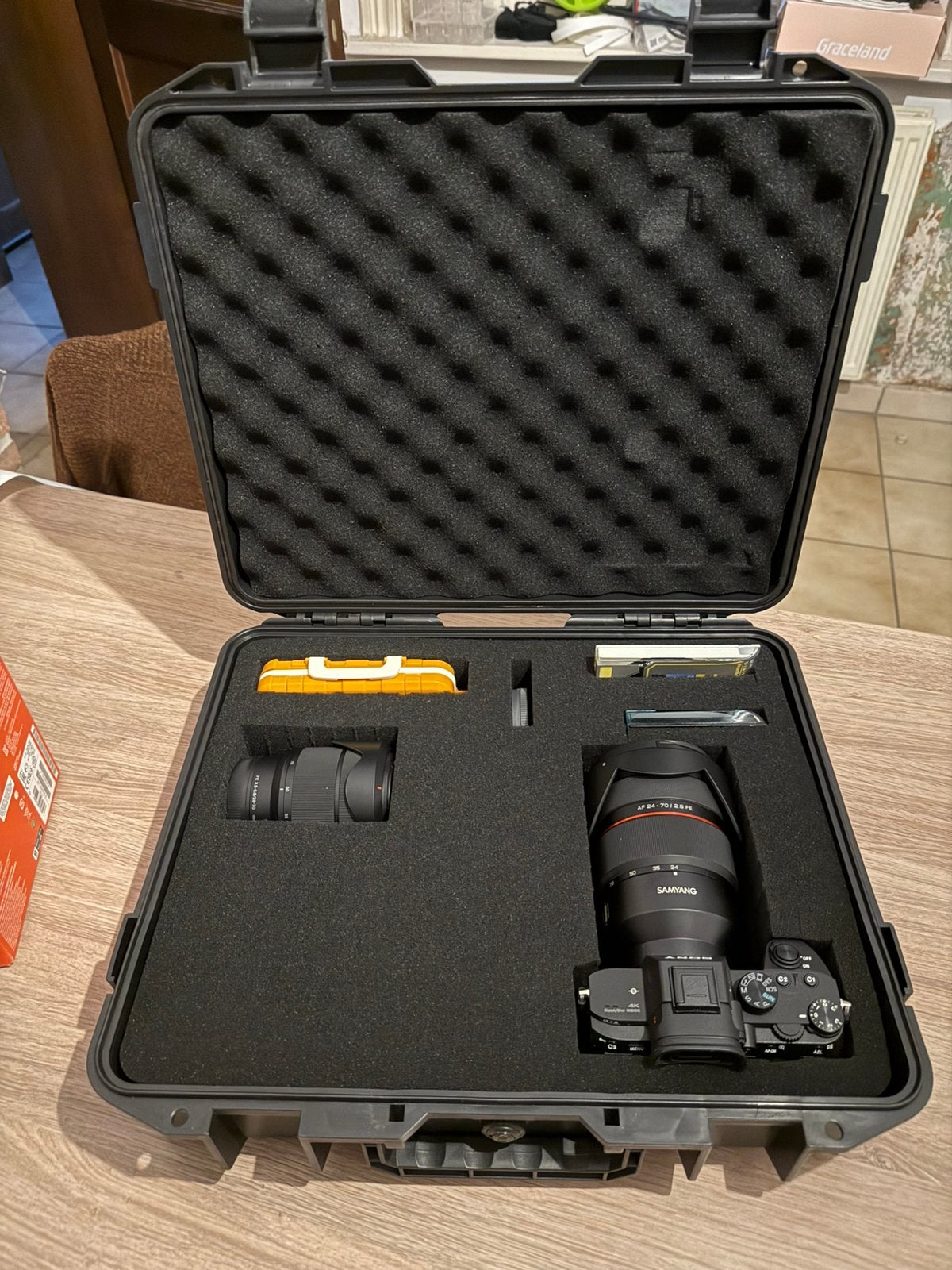 Sony α7III + 2 lenzen + 2 batterijen + 2 filters + koffer, Audio, Tv en Foto, Fotografie | Professionele apparatuur, Ophalen, Nieuw