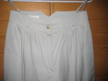 Lichtgrijze dames zomerbroek - maat 40 - vintage, Maat 38/40 (M), Miss Cambridge, Nieuw, Ophalen of Verzenden