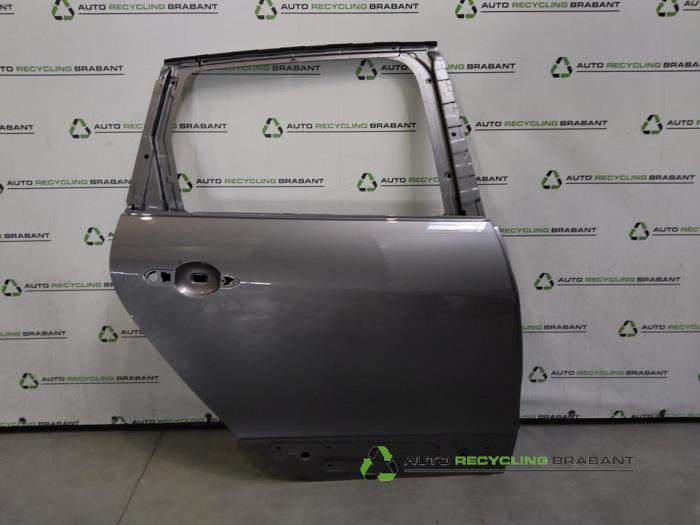 Portière 4portes arrière droite d'un Renault Grand Scenic, -, 3 mois de garantie, Utilisé, Porte