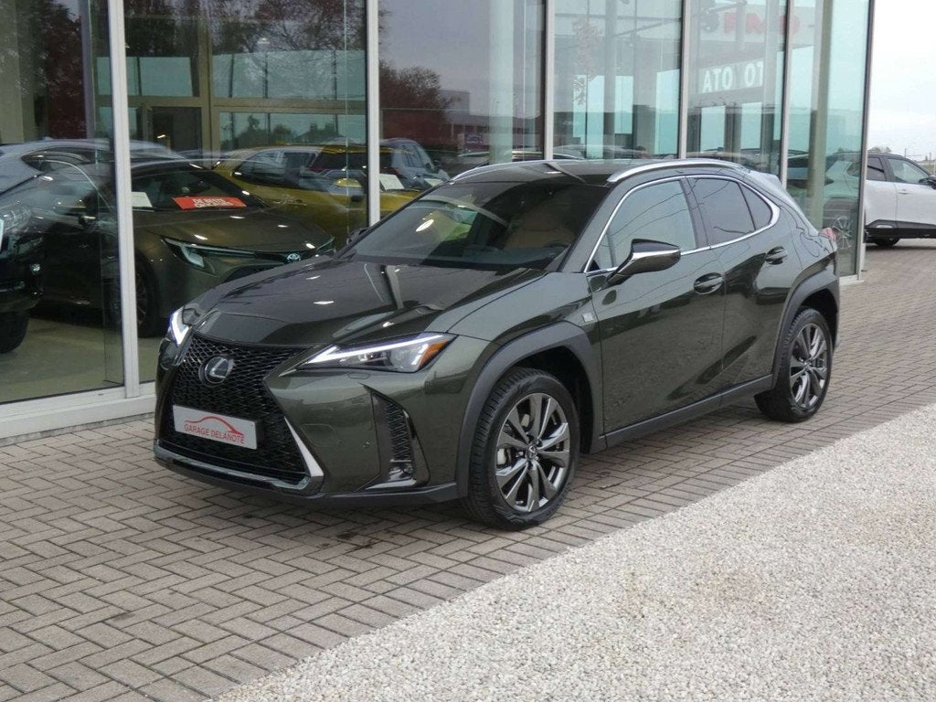 Lexus UX 250H HYBRID F-Sport Design +COGNAC LEDER +Dodehoek, Autos, Lexus, Entreprise, Achat, UX, ABS, Régulateur de distance
