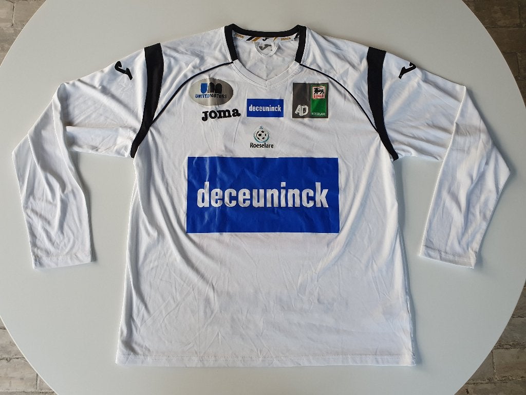 Voetbalshirt KSV Roeselare 2011-2012 Deceuninck 10 (Joma, L), Ophalen of Verzenden, Gebruikt, Shirt