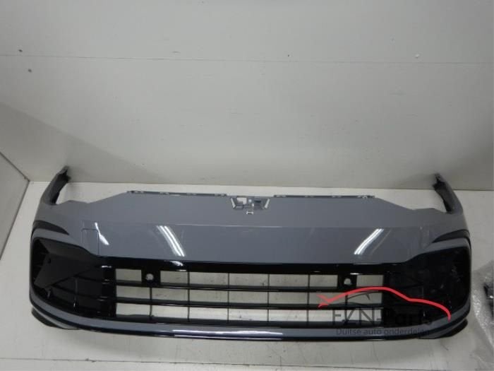VW Golf 8 5H Voorbumper R-Line LA7C 6PDC Grijs, Auto-onderdelen, Ophalen of Verzenden, Gebruikt