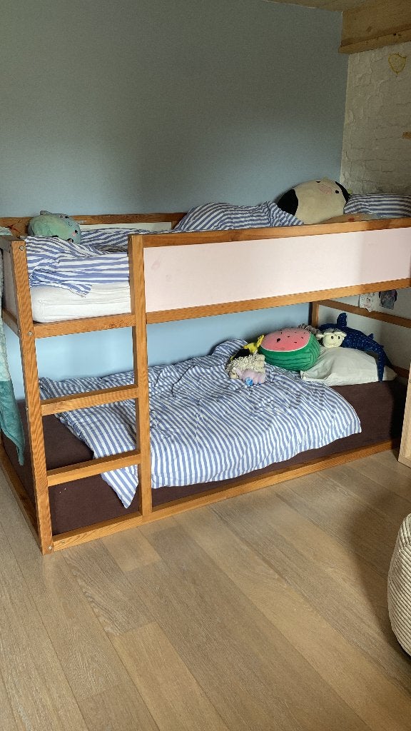 IKEA hoogslaper bed KURA, Kinderen en Baby's, Ophalen, Gebruikt, Hoogslaper