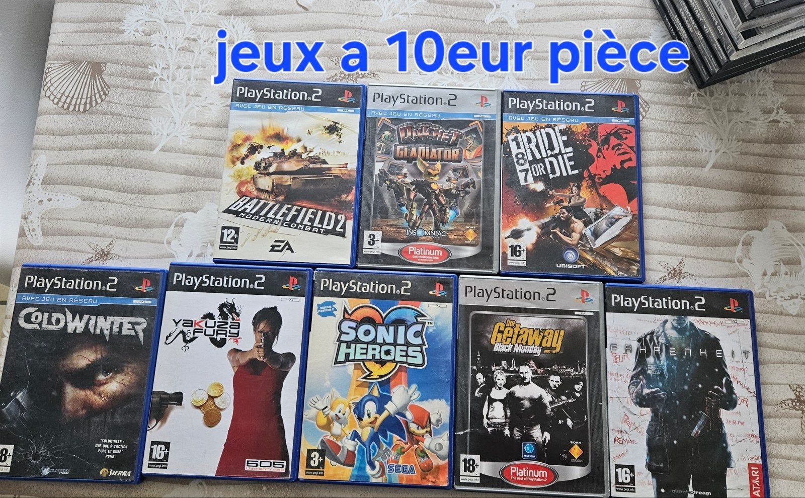 ps2 collectie voor verzamelaars, Games en Spelcomputers, Ophalen of Verzenden, Zo goed als nieuw