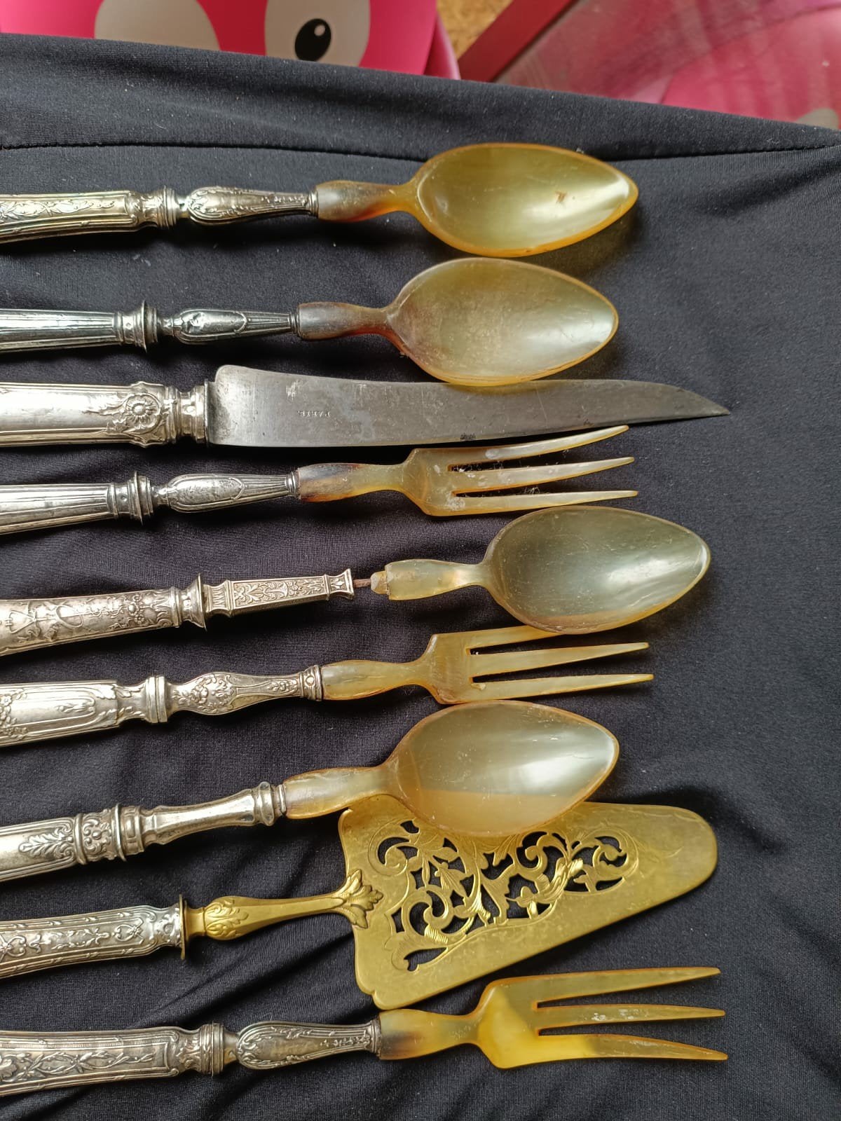 ustensiles de cuisine en argent., Antiquités & Art, Enlèvement ou Envoi
